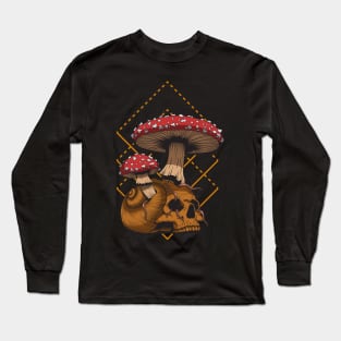 Snail Skull Long Sleeve T-Shirt